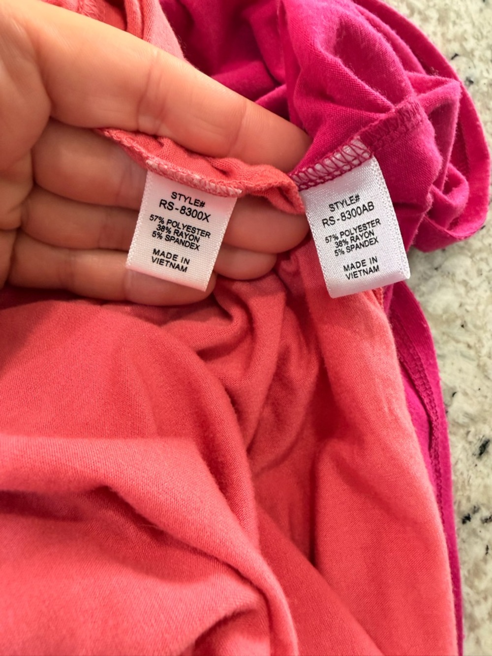 Zenana Outfitters Maxi Skirt Duo in Coral and Fuchsia - Picture 9 of 12